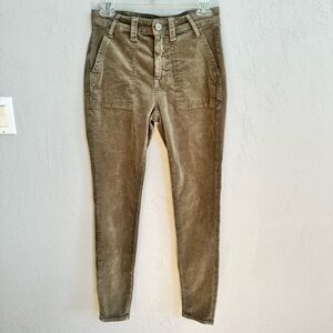 American Eagle Outfitters High Rise Legging Corduroy Pants